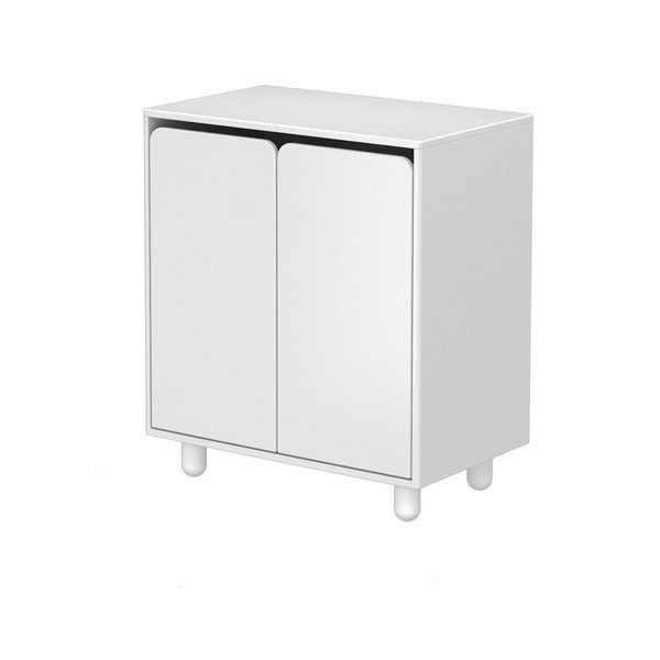 Armadio bianco per bambini Cabby - Flexa-image-1