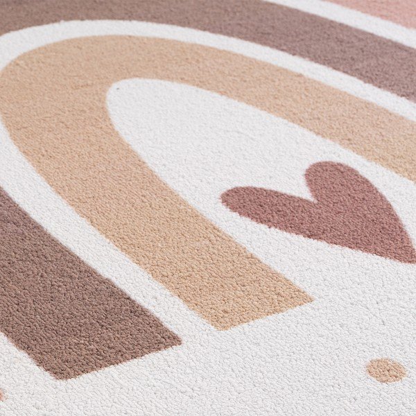 Tappeto per bambini color crema lavabile 120x170 cm Coco 1132 – Ayyildiz Carpets-image-2