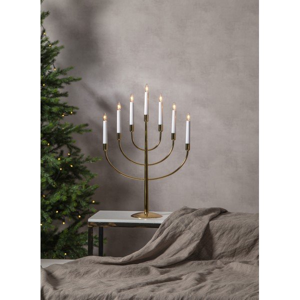 Decorazione luminosa natalizia di colore oro Titus - Star Trading-image-1