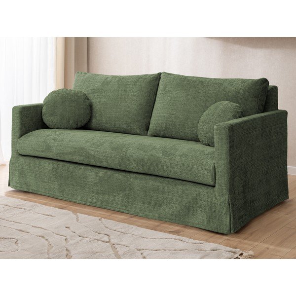 Divano verde 195 cm Paphos – Ropez-image-1