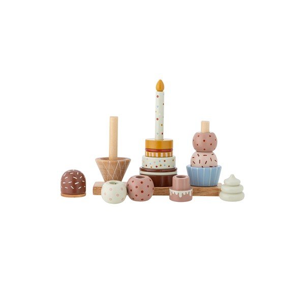 Torre impilabile in legno massiccio Celebrate – Bloomingville Mini-image-4