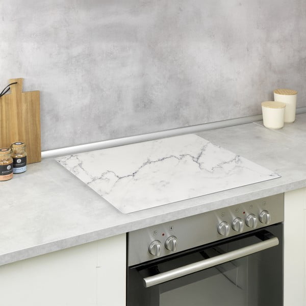 Copri fornelli in PVC 60x52 cm Marble – Wenko-image-1