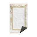 Tappeto in bianco-oro 160x230 cm - Mila Home