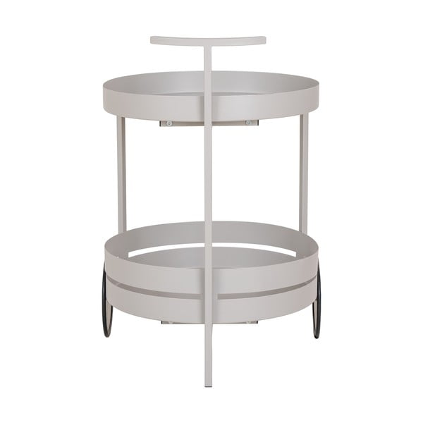 Tavolo da portata in metallo su ruote 40x49,5 cm Beja - House Nordic-image-3