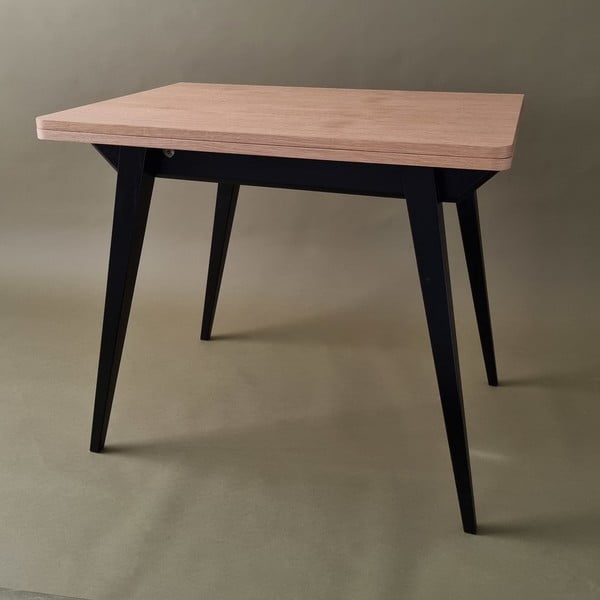 Tavolo da pranzo con piano effetto frassino allungabile 65x90 cm Envelope – Ragaba-image-3