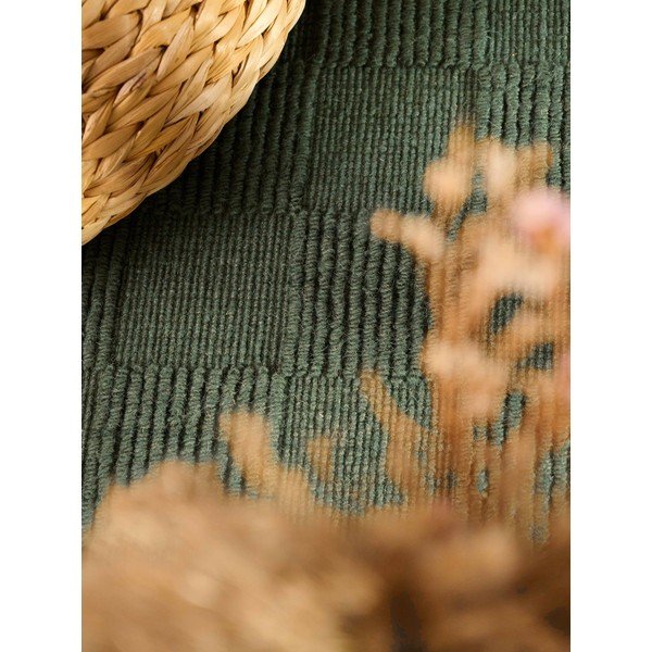 Tappeto verde scuro in lana tessuto a mano 200x300 cm Scala – Villeroy&Boch-image-4