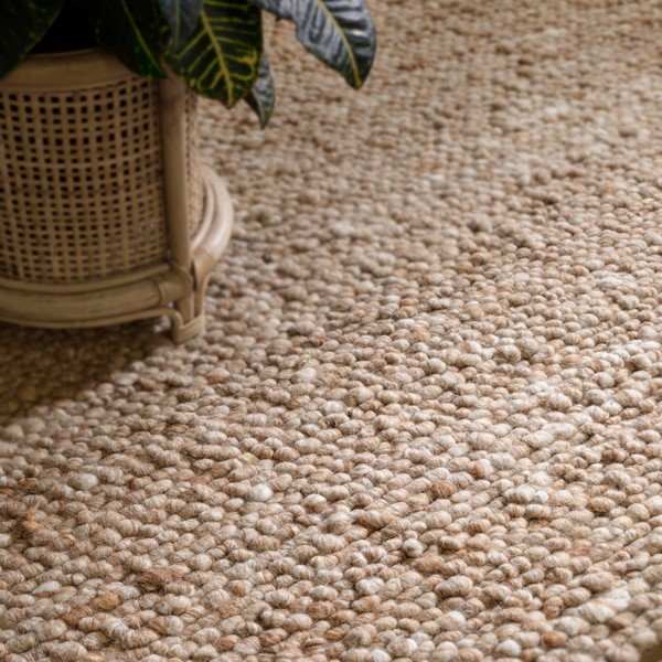 Tappeto in lana beige tessuto a mano 120x170 cm Adler Honey - Asiatic Carpets-image-2