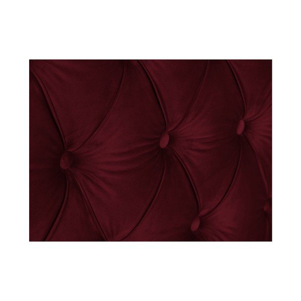 Testata rossa Mazzini Sofas Daisy, 200 x 120 cm - Cosmopolitan Design-image-4