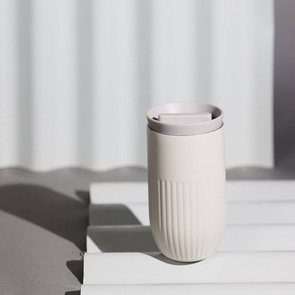 Tazza termica beige 320 ml Tova – Sagaform-image-1