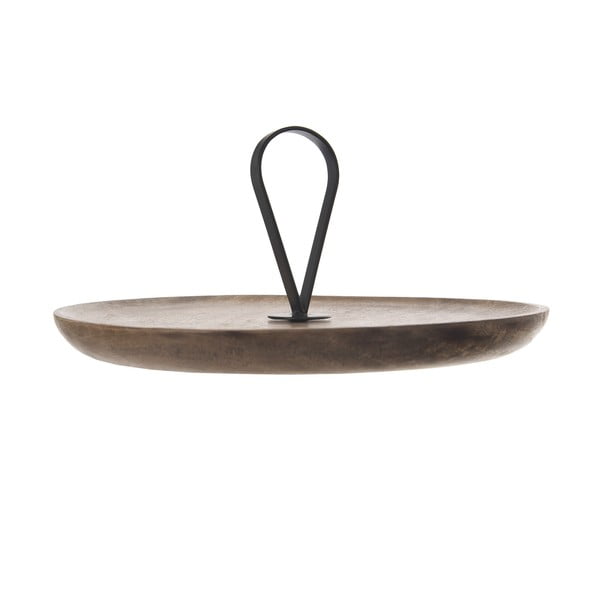 Vassoio da portata in legno ø 30 cm Mango - Orion-image-2