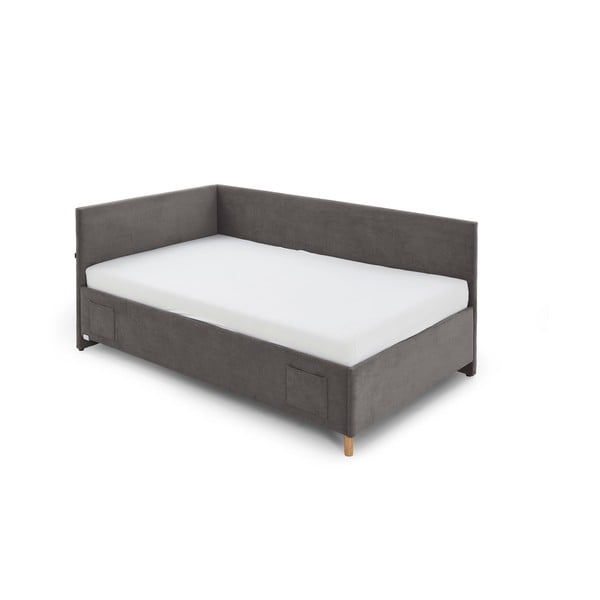 Letto per bambini antracite 120x200 cm Cool - Meise Möbel