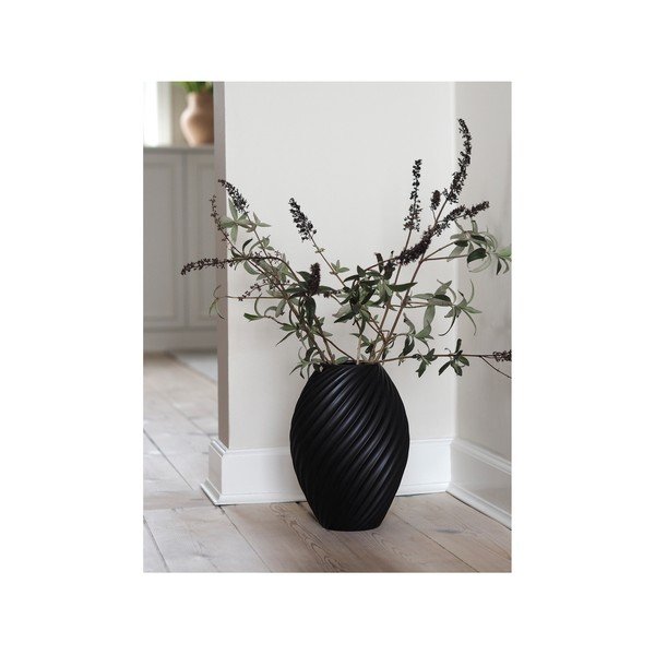 Vaso in porcellana nera River - Morsø-image-1