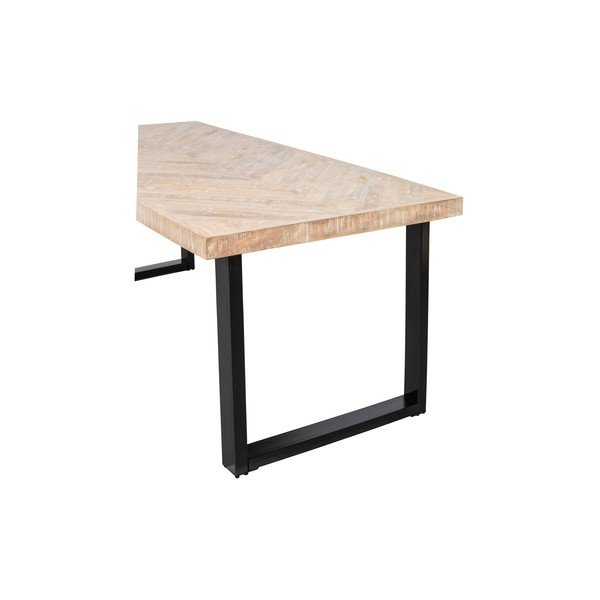 Tavolo da pranzo con piano in legno di mango , 180 x 90 cm Tablo - WOOOD-image-2