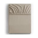 Lenzuolo con angoli marrone chiaro in jersey 200x200 cm Amber – Restilo