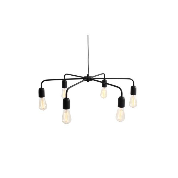 Forma personalizzata della luce del pendente nera Croser - CustomForm