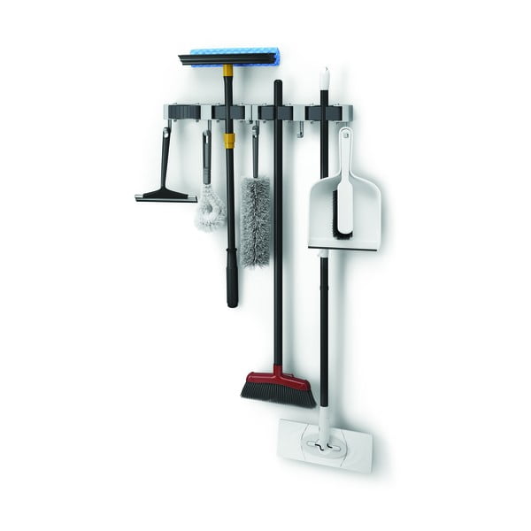 Supporto a parete per scopa e mocio in set di 2 pezzi - Metaltex-image-3