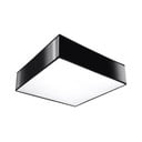 Plafoniera nera a soffitto Mitra - Sollux