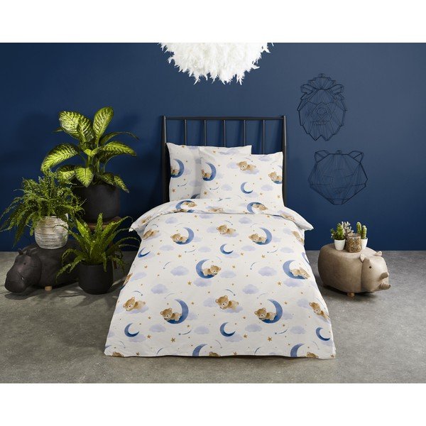 Biancheria da letto per bambini in cotone per letto singolo 100x135 cm - Good Morning-image-1