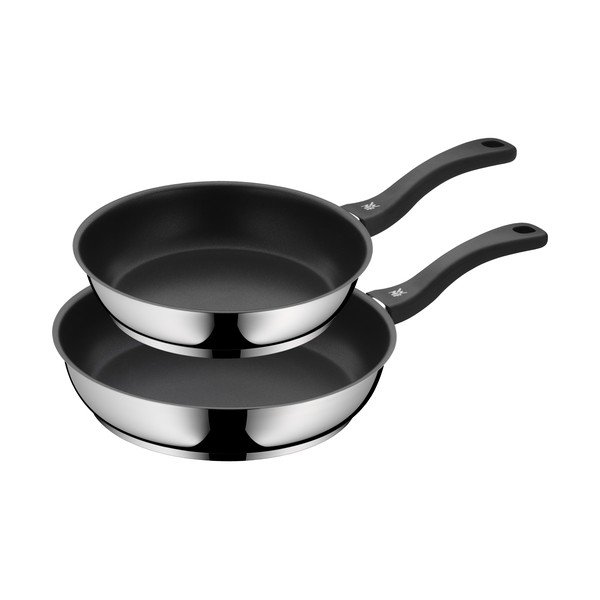 Padelle in set in acciaio inox con superficie in ceramica 2 pz ø 28 cm Devil – WMF-image-2