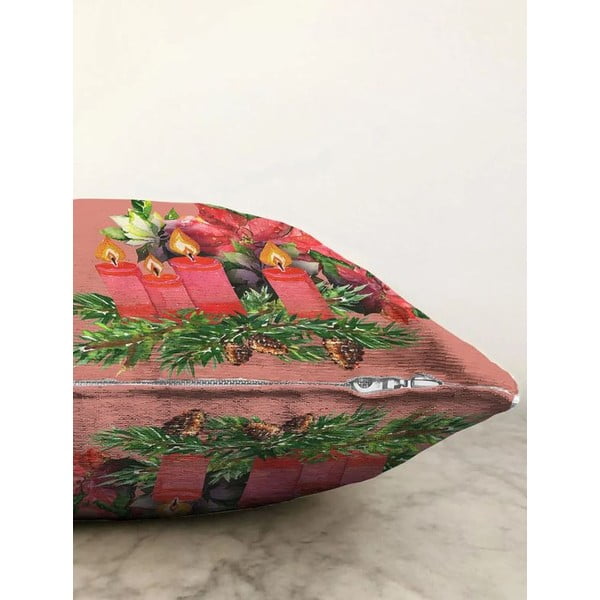 Federa decorativa a tema Natale 43x43 cm – Mila Home-image-1