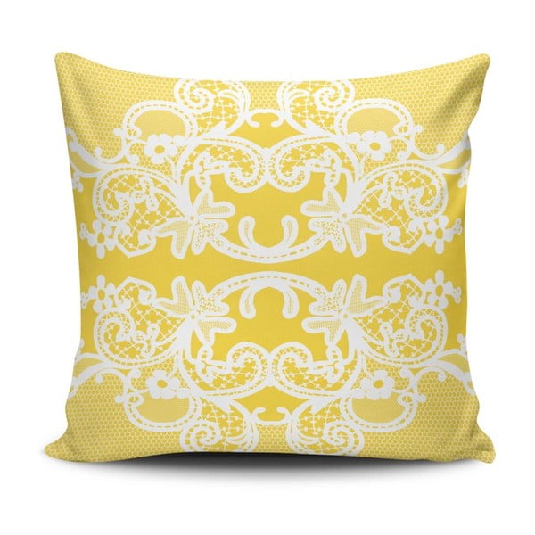 Cuscino in misto cotone Amarillo, 45 x 45 cm - Cushion Love