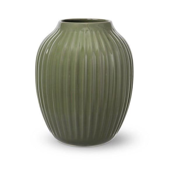 Vaso in gres kaki Hammershøi - Kähler Design