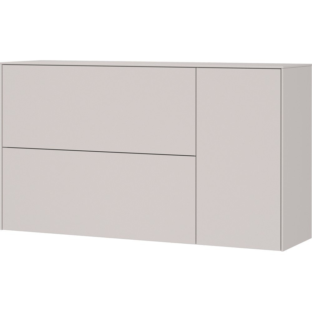Scarpiera color crema da parete 137x78x41 cm – Germania | Scarpiere