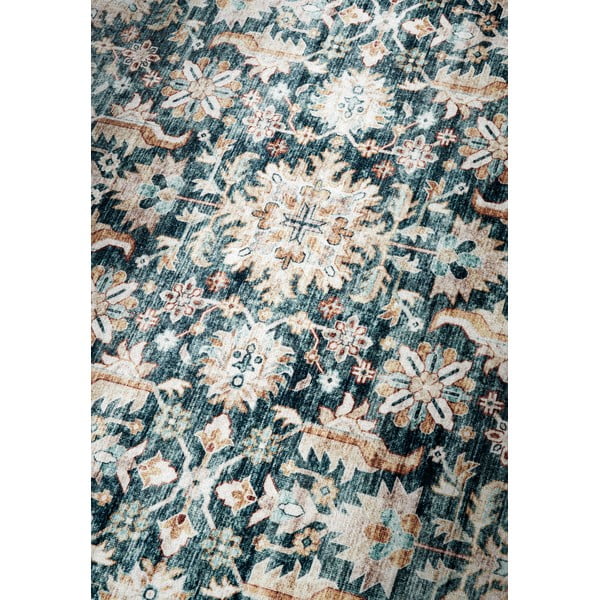 Tappeto blu 80x150 cm Saveh Blue Cream - Elle Decoration-image-4