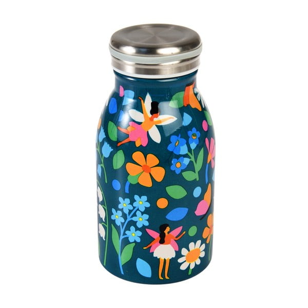Bottiglia per bambini blu in acciaio inox 250 ml Fairies in the Garden – Rex London