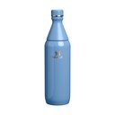 Bottiglia termica blu in acciaio inox 600 ml All Day Slim Bottle Blue Sky Gloss – Stanley
