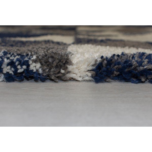 Tappeto blu scuro Nuru, 80 x 150 cm - Flair Rugs-image-2