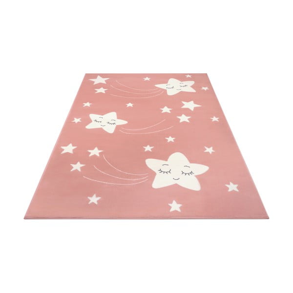 Tappeto rosa per bambini Adventures , 80 x 150 cm Stardust - Hanse Home-image-2