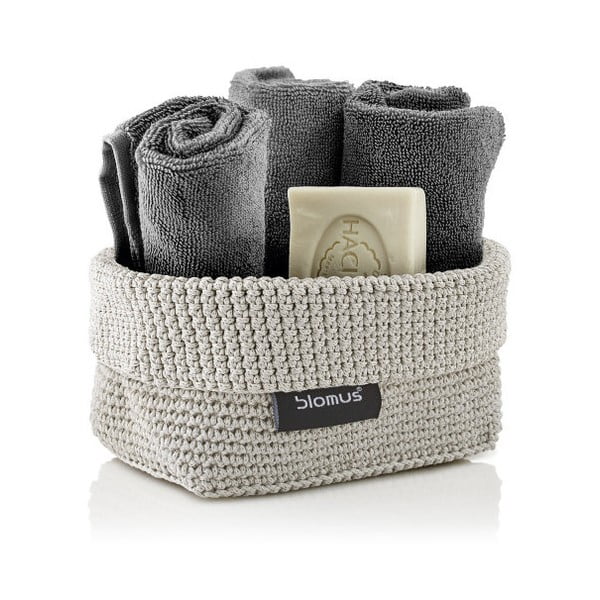 Cestino beige Rope, 10 x 15,5 cm - Blomus-image-1
