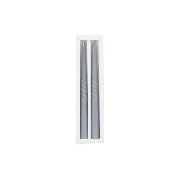 Set di 2 candele in cera d'api blu Twirl Mid Twirl - PT LIVING-image-1