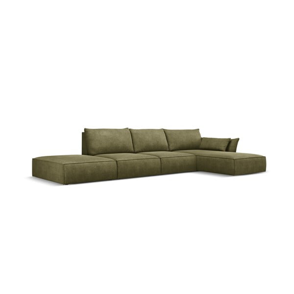 Divano angolare verde (angolo destro) Vanda - Mazzini Sofas-image-2