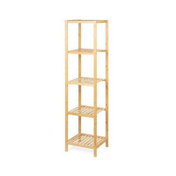 Scaffale per il bagno di colore naturale in bambù 37x140 cm Skaren – Bonami Essentials