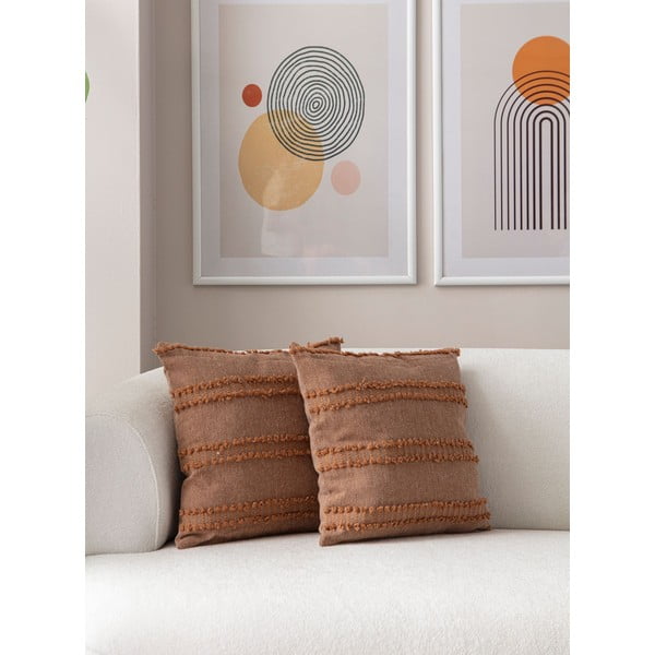 Federe decorative in set 2 pz 43x43 cm Tuffet – Mioli Decor-image-3