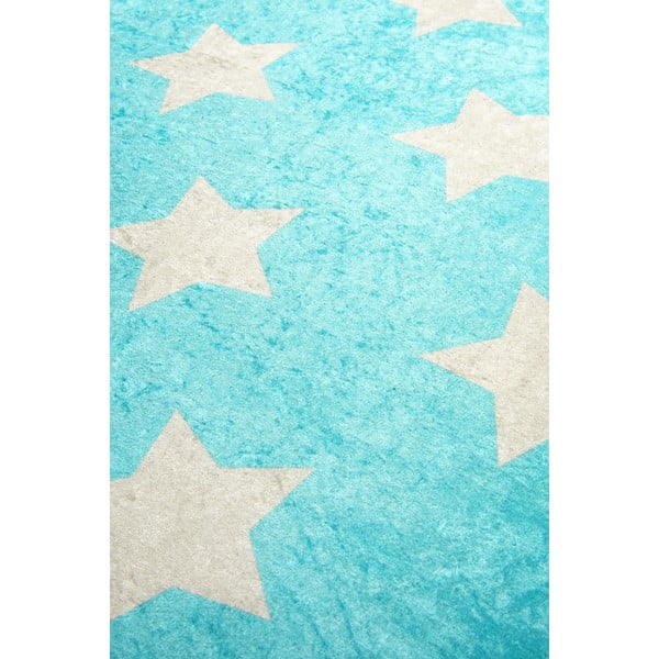 Tappeto blu antiscivolo per bambini Universe, 140 x 190 - Chilai-image-3