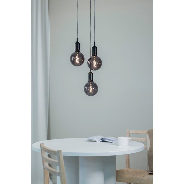 Lampada a sospensione nera 25x25 cm Bronx - Markslöjd-image-1