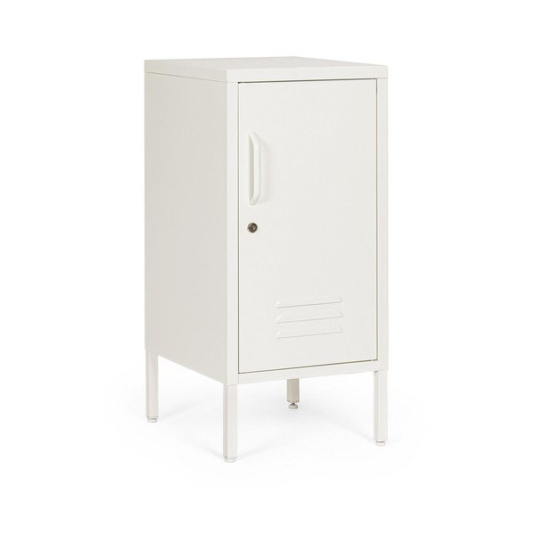 Armadietto color crema in metallo con chiusura a chiave 35x76x40 cm Cambridge – Yes Everyday-image-2