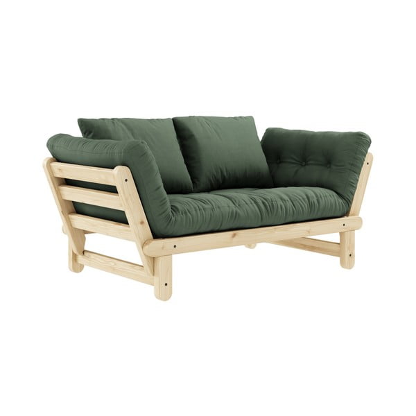 Divano variabile Naturale Chiaro/Verde Oliva Beat - Karup Design-image-3