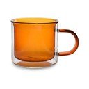 Tazze in set color ambra in vetro 2 pz 270 ml Liv – ONA