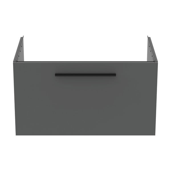 Mobile per lavabo grigio a sospensione 80x44 cm i.Life B - Ideal Standard-image-2