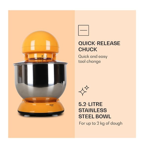 Robot da cucina arancione Bella - Klarstein-image-2