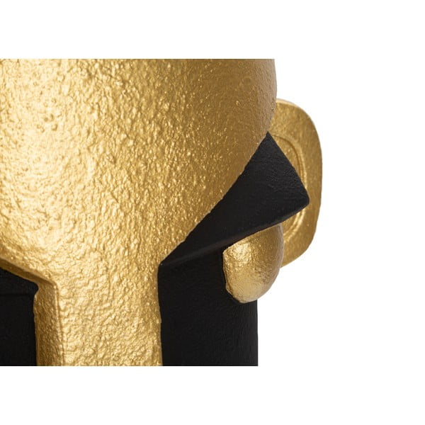 Vaso alto in poliresina nero e oro 40 cm Tribal - Mauro Ferretti-image-2