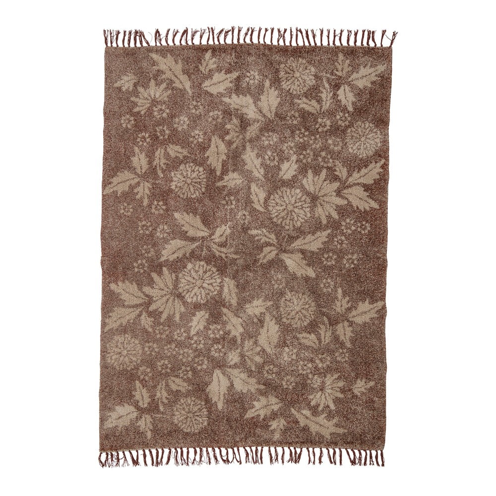 Tappeto marrone in cotone 140x200 cm Malu – Bloomingville | Tappeti