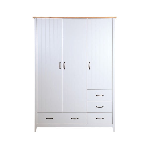 Armadio bianco , 192 x 142 cm Norfolk - Steens