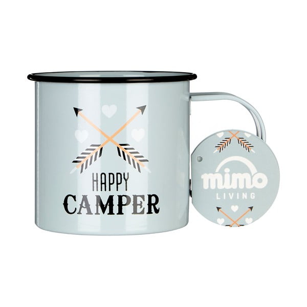 Tazza di latta , 350 ml Happy Camper - Premier Housewares