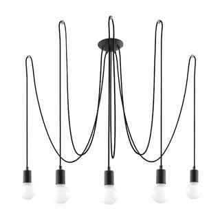 Apparecchio a sospensione nero 300x300 cm Spider - Nice Lamps