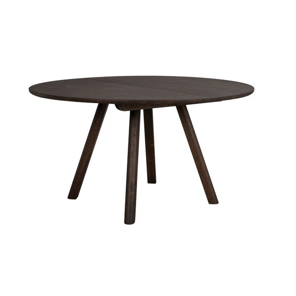 Tavolo da pranzo rotondo in rovere massiccio allungabile ø 140 cm Clapperton – Rowico